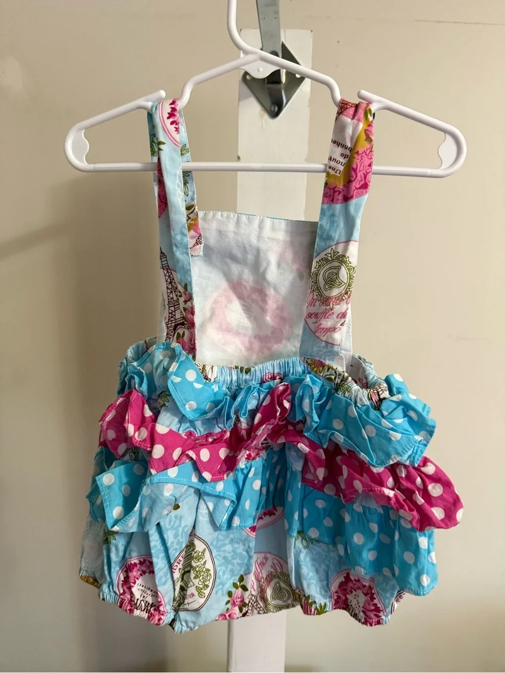 Tutu & Lulu Parisian Ruffle Butt Romper